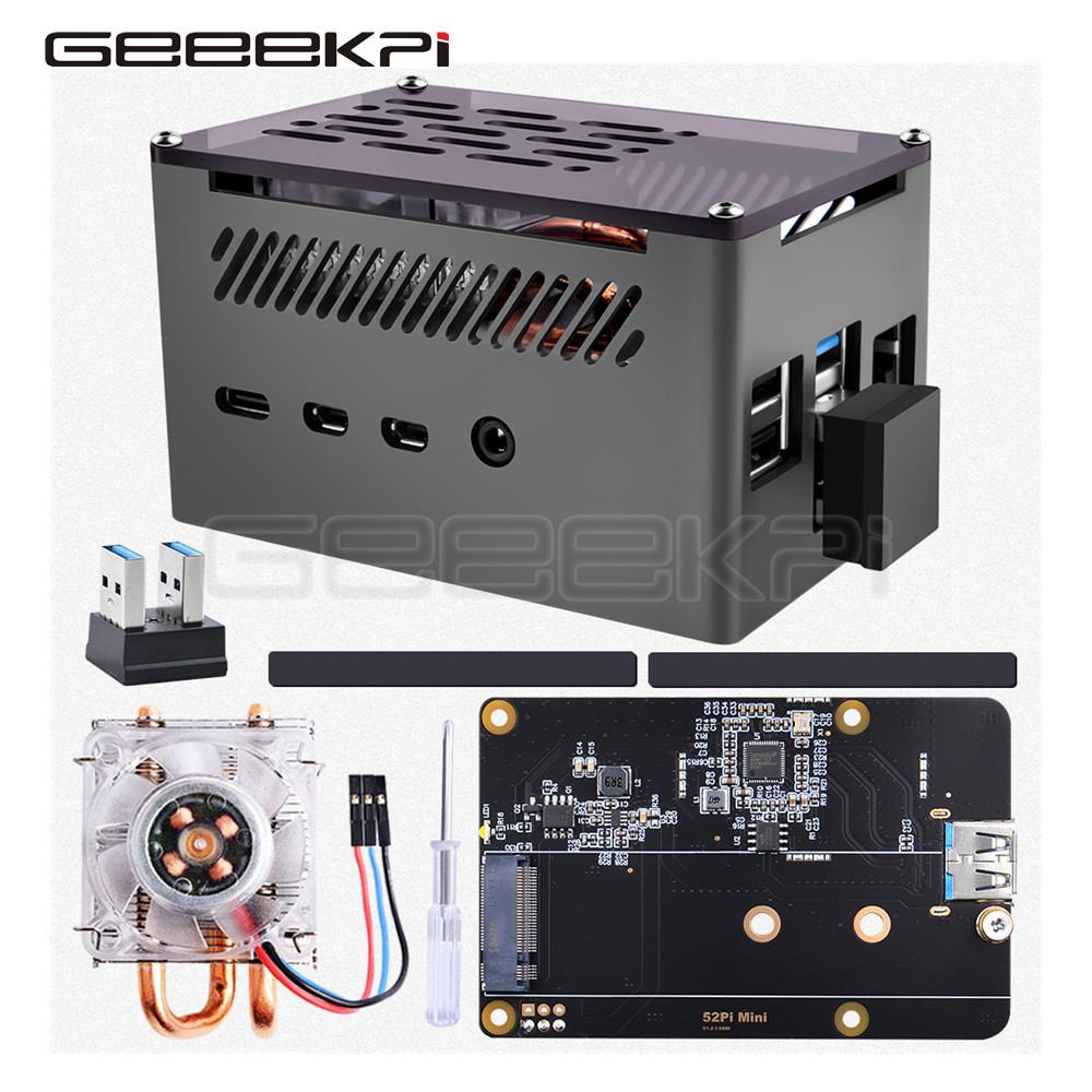 GeeekPi Caja de ladrillo de al - Argon One V3 M.2 Nvme Case reseña y precio